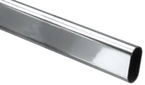 Measure how high the bottom edge of the closet rod hangs from the floor at the end points. Us Futaba 3015 Chr 12 144 3658mm Steel Oval Closet Rod Each Polished Chrome The Hardware Hut