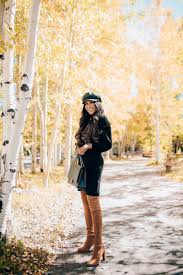 Sophisticated and stylish, this color can add an edge to any outfit that you pair it with. Classic Black Turtleneck Dress With Camel Otk Boots The Sweetest Thing