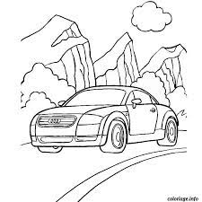 coloriage audi dessin a imprimer voiture facile dj s