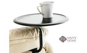 When you're finished, simply swing the table aside and fold it down alongside the recliner. By Stressless Is Fully Customizable By You Savvyhomestore Com