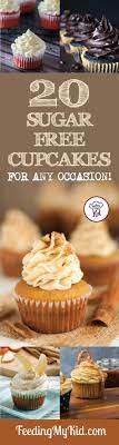 Sugar Free Cupcakes 20 Recipes For Any Occasion Sugar Free Baking Sugar Free Cupcakes Diabetic Friendly Desserts