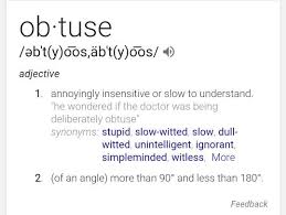 Obtuse Weird Words Cool Words Unique Words Definitions