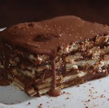 Calda De Chocolate Para Pavê Simples Receita De Torta De Bolacha Simples De Chocolate Mais Elogiada Do Site Multi Receitas Vale Apena Experime Pave De Chocolate Simples Pave De Chocolate Bolachas