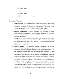 A contract waiting to be signed! Basic Rental Agreement Free Sample Docsketch