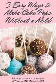 Once the mixture is reasonably firm and easy to mould, remove from the fridge and start shaping your cake pops. 3 Easy Ways To Make Cake Pops Without A Mold Baking Kneads Llc