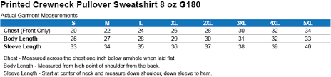 sizing charts nextlevela