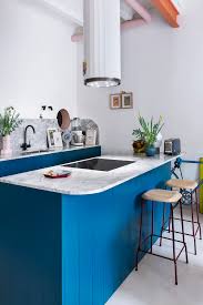 This Modern Remodel S Kitchen And Bathroom Color Palette Is Eye Popping Kitchen Remodel Bathroom Colors Bathroom Wallpaper Modern