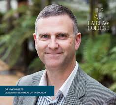 Laidlaw College announces new Head of Theology. Laidlaw College is pleased  to announce that we have appointed Dr Myk Habets as our new Head of  Theology, commencing in Semester Two 2019. Dr