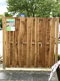Bohlenzaun Larche Zaun Garten Gartenzaun Holz Sichtschutz Zum Nachbarn