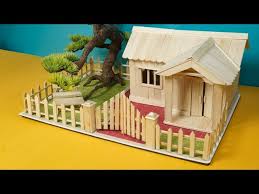 Karena banyaknya masukan untuk memberikan cara membuat rumah miniatur dari stik es cream daripada stick es cream di buang secara percuma maka yuk kita buat kreatifitas miniatur rumah dari stik es cream. Diy Kerajinan Dari Stik Es Krim Cara Membuat Miniatur Rumah Ø¯ÛŒØ¯Ø¦Ùˆ Dideo
