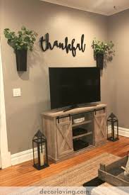 Amazing Diy Living Room Wall Decor Ideas Around Tv Small Apartment Decorating Farm House Living Room Living Room Diy