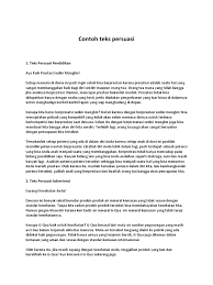 Contoh pidato persuasif tentang lingkungan. Contoh Teks Persuasi Pendidikan Guru Galeri