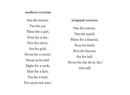 Image Result For One For Sorrow Magpie Nursery Rhyme