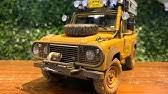 New land rover defender 90 muddy camel trophy 1:18 scale metal diecast model car. 1 18 Almost Real Land Rover Defender 110 Camel Trophy Edition 810305 Youtube