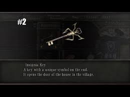 Rotate the dial in this order: 3 Insignias Resident Evil 4 Novocom Top