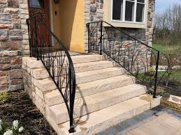 Exterior railings and handrails for stairs, porches, decks, and more railings come in different designs, built, and material, yet serves a common purpose: Gallery Of Wrought Iron Exterior Railings Wrought Iron Railings Custom Metal Work Creative Forge