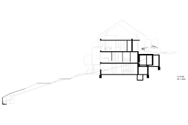 Ein haus an der hangkante. Terrassenhaus Am Hang Moderne Einfamilienhauser