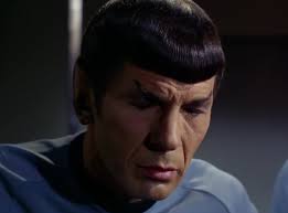 Vulcan leader T'pau shows emotion in "Amok Time"