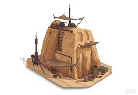 Tatooine Building Nasan Hardcastle On Artstation At Https Www Artstation Com Artwork Nenjp Star Wars Design Star Wars Bedroom Star Wars Characters