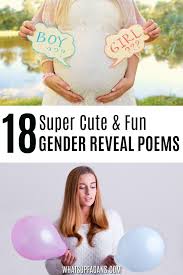 5 out of 5 stars. 18 Super Fun And Cute Gender Reveal Poems And Riddles Gender Reveal Baby Gender Prediction Gender Announcements
