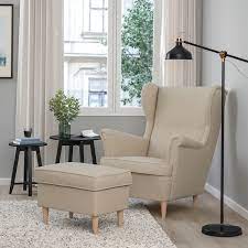 Find the right fit for your living room at an affordable price, only at ikea®. Strandmon Wing Chair Kelinge Beige Ikea Ireland