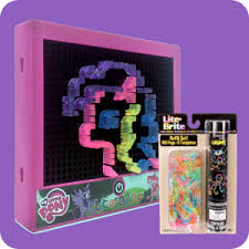 Amazon Com Basic Fun Lite Brite Ultimate Classic Retro Toy Gift For Girls And Boys Ages 4 Multicolor Toys Games