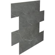 Wandaro 4er pack 25 3 x 25 3 cm rot beige silber design 4 i 3d fliesenaufkleber mosaik große auswahl für küche bad fliesenfolie. Wandfliesen Ohne Fugen Bad Spc Vinyl Fliesen 75x30cm Ps33 2 29 M 1 Paket