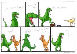 Dinosaur Comics - japanese english student version - awesome fun times!