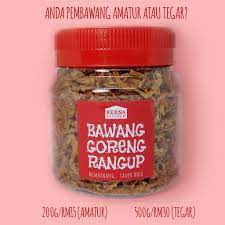 Kalau beli di kedai, jarang kita dapat bawang goreng yang sedap dan apa kata kali ini cuba resipi dan tip mudah dalam penghasilan bawang goreng rangup dan sedap. Bawang Goreng Rangup Crunchy Fried Onion Bawang Goreng Paling Sedap Kekna Kitchen 200g 500g Shopee Malaysia