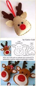 Diy Felt Christmas Ornament Craft Projects Instructions Christmas Craft Diy Felt Christmas Ornaments Felt Christmas Decorations Christmas Ornament Crafts