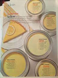 Yellow Color Palette Paint