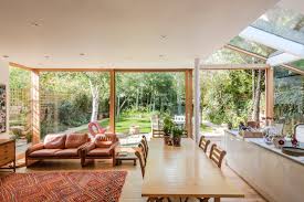 The curtain can be very useful to prevent the sunlight inside the room. Photo 2 Of 9 In An Oxford Edwardian With A Cantilevered Glass Addition Lists For 4m Dwell