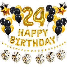 Maybe you would like to learn more about one of these? 38pcs Number 24 Birthday Balloons 24th Happy Birthday 24 Years Old Party Decorations Man Woman 42th 42 Years Birthday Supplies Ballons Accessories Aliexpress