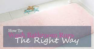 How To Wash Bath Mats The Right Way From Cleaning To Drying