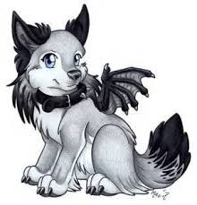 Check our collection of cartoon wolves, search and use these free images for powerpoint presentation, reports, websites, pdf, graphic design or any. Cartoon Cute Anime Wolf Pictures