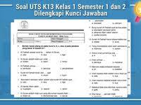 Silahkan Untuk Menyimak Kelanjutan Soal Uts K13 Kelas 1 Semester 1 Dan 2 Dilengkapi Kunci Jawaban Yang Sudah Dikemas Dalam Forma Semester Office Word Education