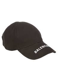 Black And White Baseball Cap Balenciaga Baseball Hat In Black White Modesens Baseball Hats Baseball Cap Balenciaga