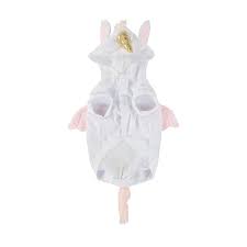 Unicorn Pet Costume Small Kmart Unicorn Stuffed Animal Pet Costumes Bow Sneakers