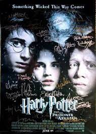 Harry Potter And The Prisoner Of Azkaban Original 27x40 Movie Poster Cast Signed By Dani Harry Potter Movie Posters Prisoner Of Azkaban The Prisoner Of Azkaban