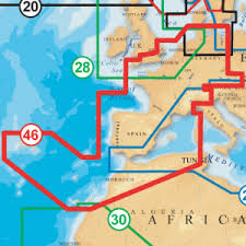 Navionics Gold 46xg Chart Europe West Navigation Charts