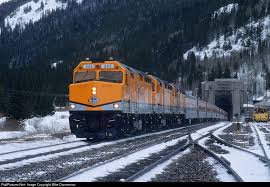 Amtk 242 Ansco Ski Train Emd F40ph At East Portal Colorado By Mike Danneman Skiing Training Train Skiing