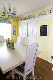 terrific blue yellow kitchen decor