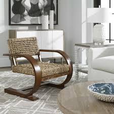Accent chairs are a beautiful and practical way to complete a living room set, or to add some extra comfort to the bedroom. Rehema Accent Chair Uttermost