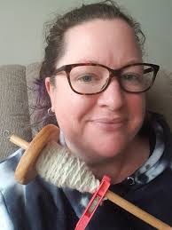 Merino wool yarn self-ply project finished