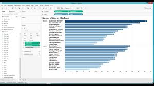 advanced bar chart labeling in tableau