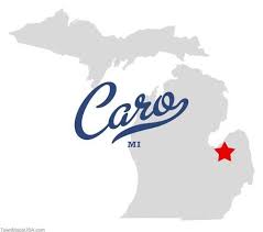 Caro Michigan Map Of Caro Mi Jpg Fun Things To Do Caro Michigan Things To Do