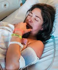 Nicole Phelps @mrs.nicolephelps shares her experience being pregnant while  her partner, Michael Phelps @m_phelps00, was training for the Olympics. She  hired a doula and prepared to possibly give birth without Michael there.