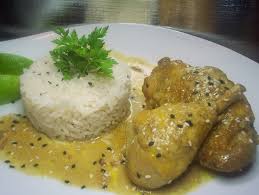 Curry De Poulet Au Lait De Coco Poulet Lait De Coco Poulet Recette De Cuisse De Poulet