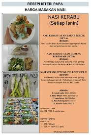 Asal usul asal usul masakan melayu tradisional. Harga Nasi Kerabu Tumis Budu Dan Jeligho Sengoti Perlis Facebook