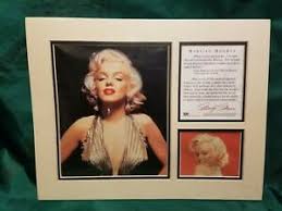 5 out of 5 stars. Classic Commemorative Marilyn Monroe Gold Dress Matted Print With Coa Ebay